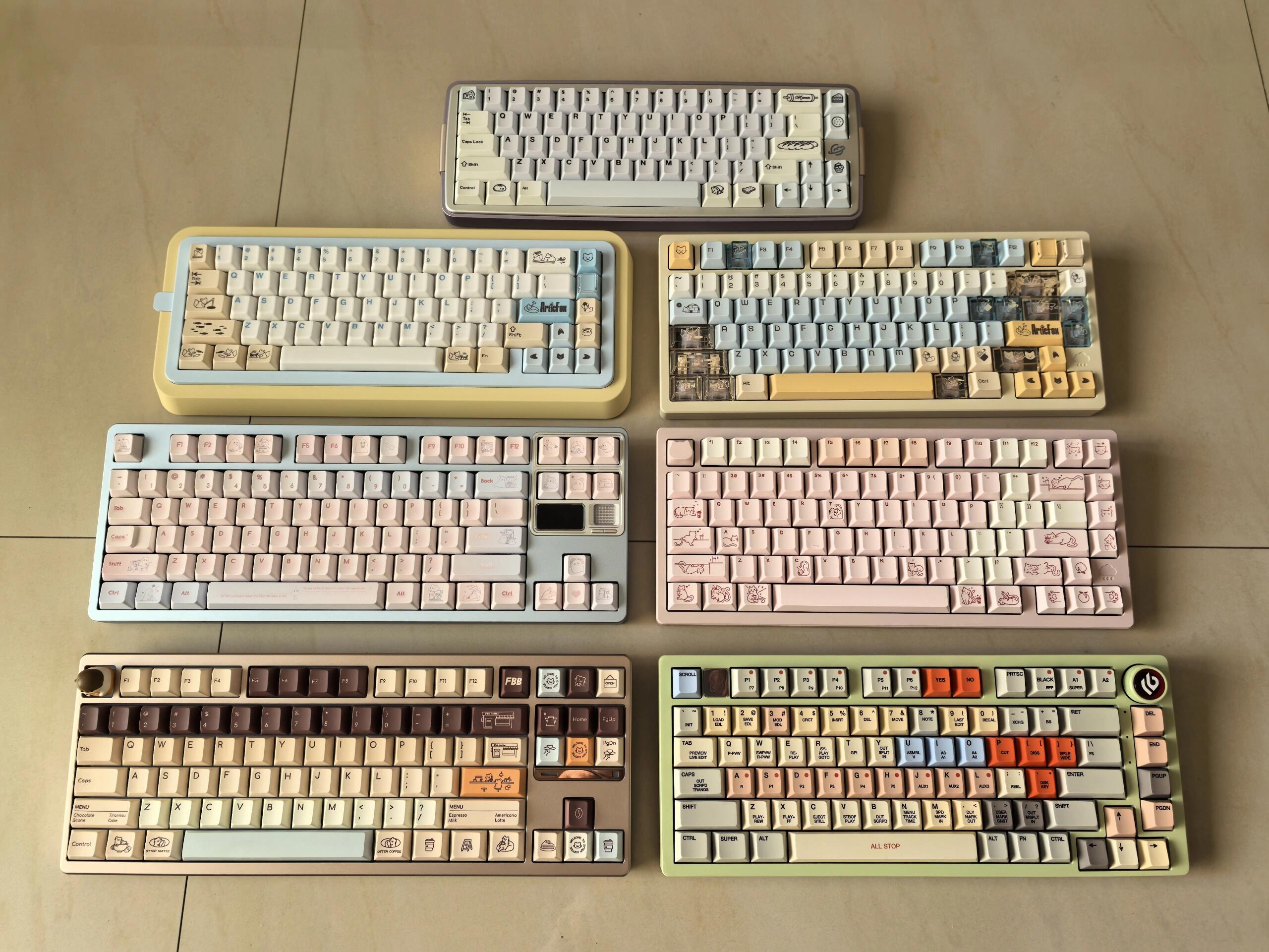 2024 Keyboard Collection Review: K99, Rainy75, Evo80, X75, Soap65, Hi75, QK80mk2, Bread65