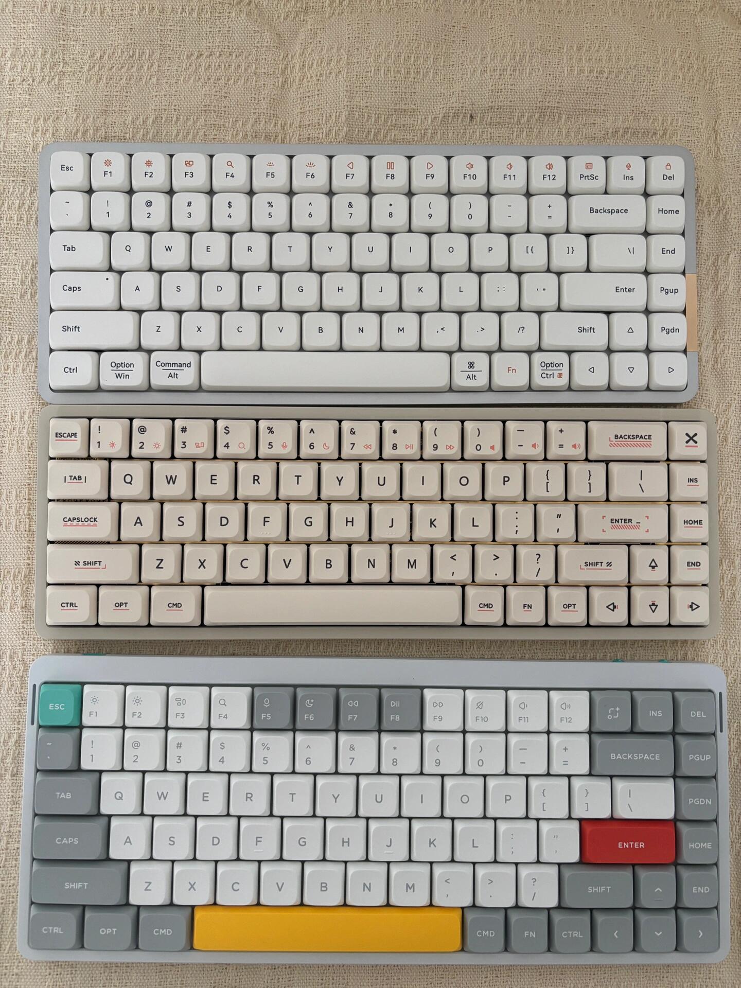 Lofree Xiaoshun vs iQunix MG65 vs NuPhy Air75 V2: Hands-On Review of Popular Low-Profile Keyboards