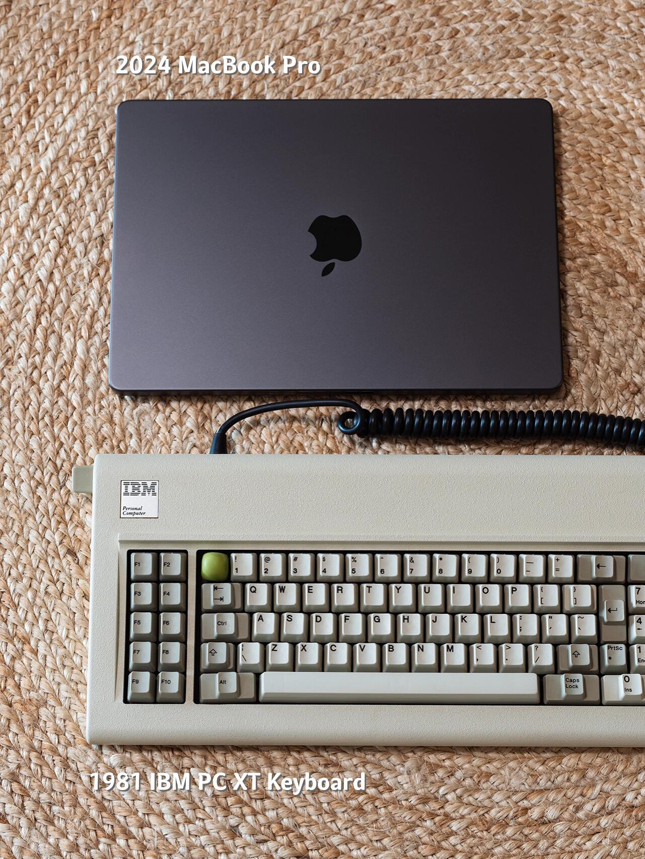 44-Year-Old IBM Keyboard Works Seamlessly with Latest Mac
