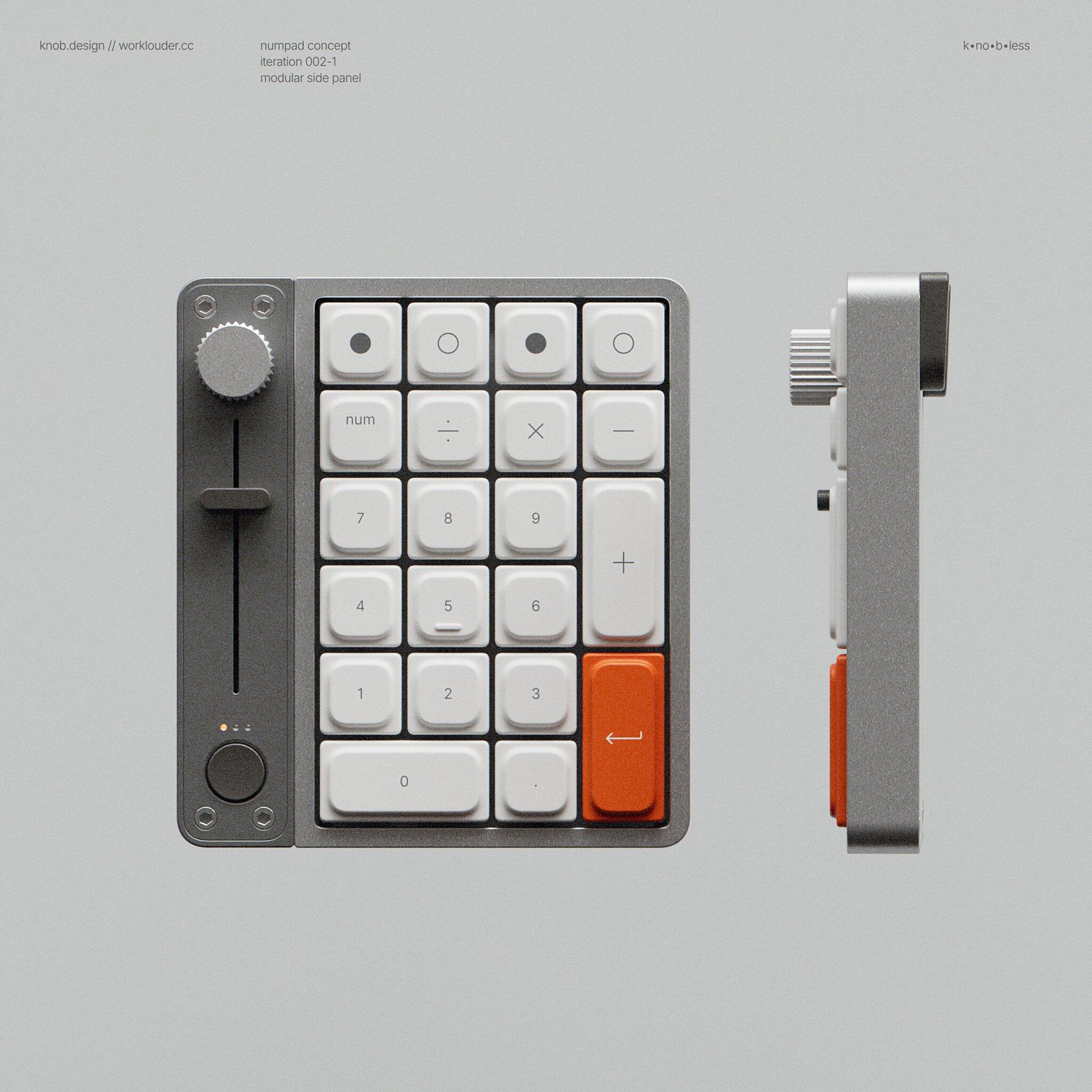Work Louder Compact Numeric Keypad: Stylish Design and Global Shipping