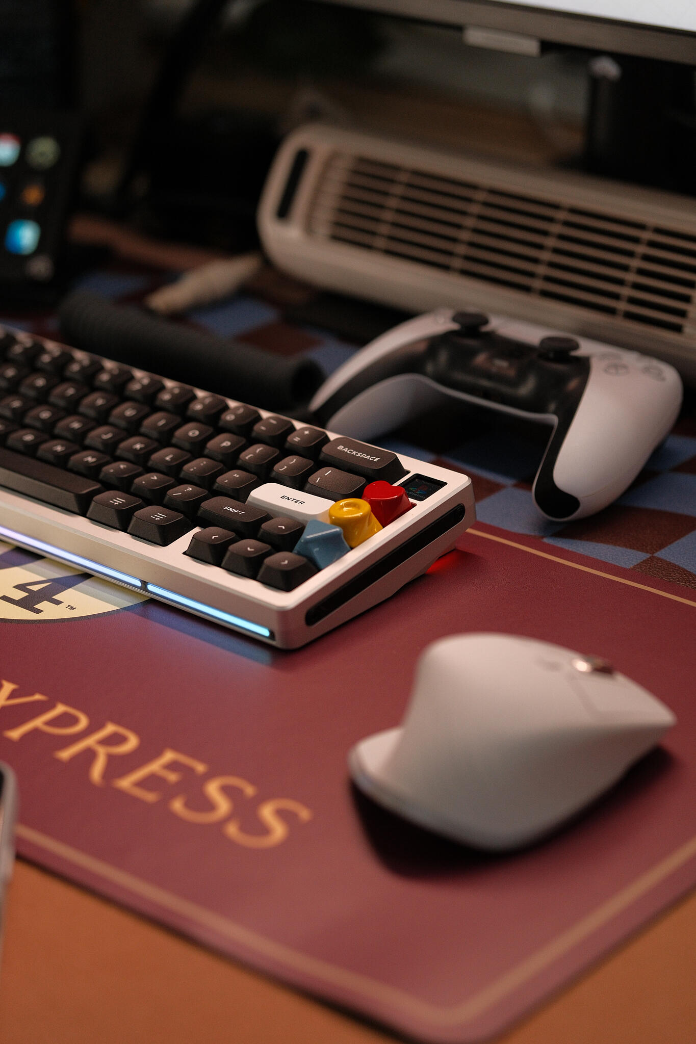 How the Anodized Silver Keyboard with Red Trackpoint Enhances My Work Mood