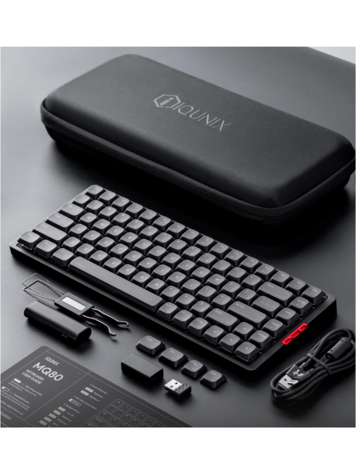 IQUNIX MQ80 Aluminum Mechanical Keyboard Hits $750K on Kickstarter: Features, Specs & Price