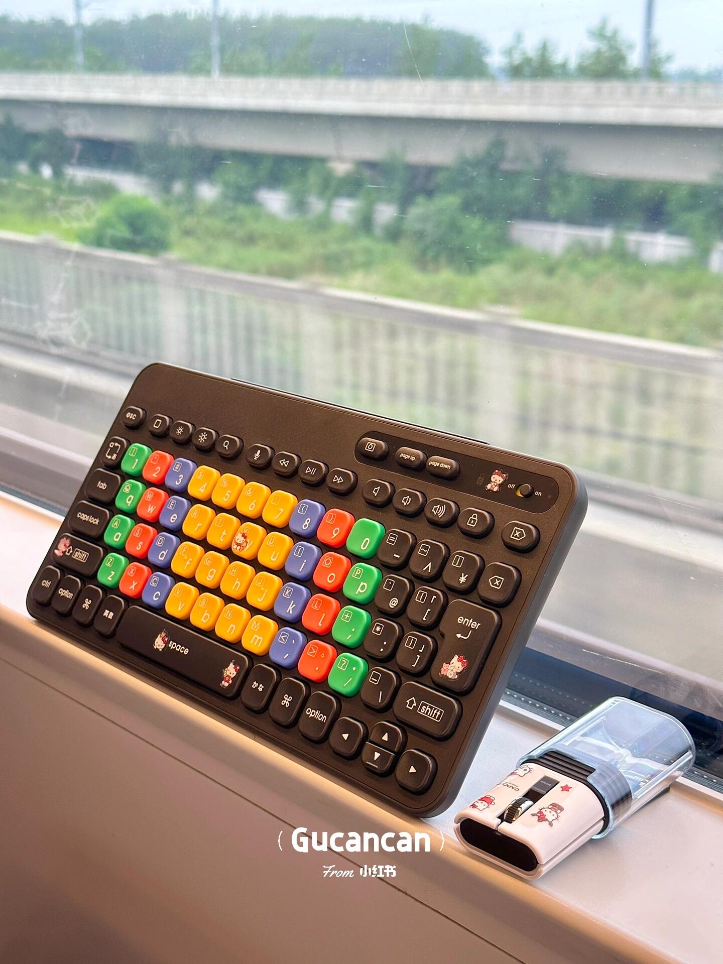My Rainbow Keyboard Review: Colorful Design & Membrane Switches for Comfortable Typing