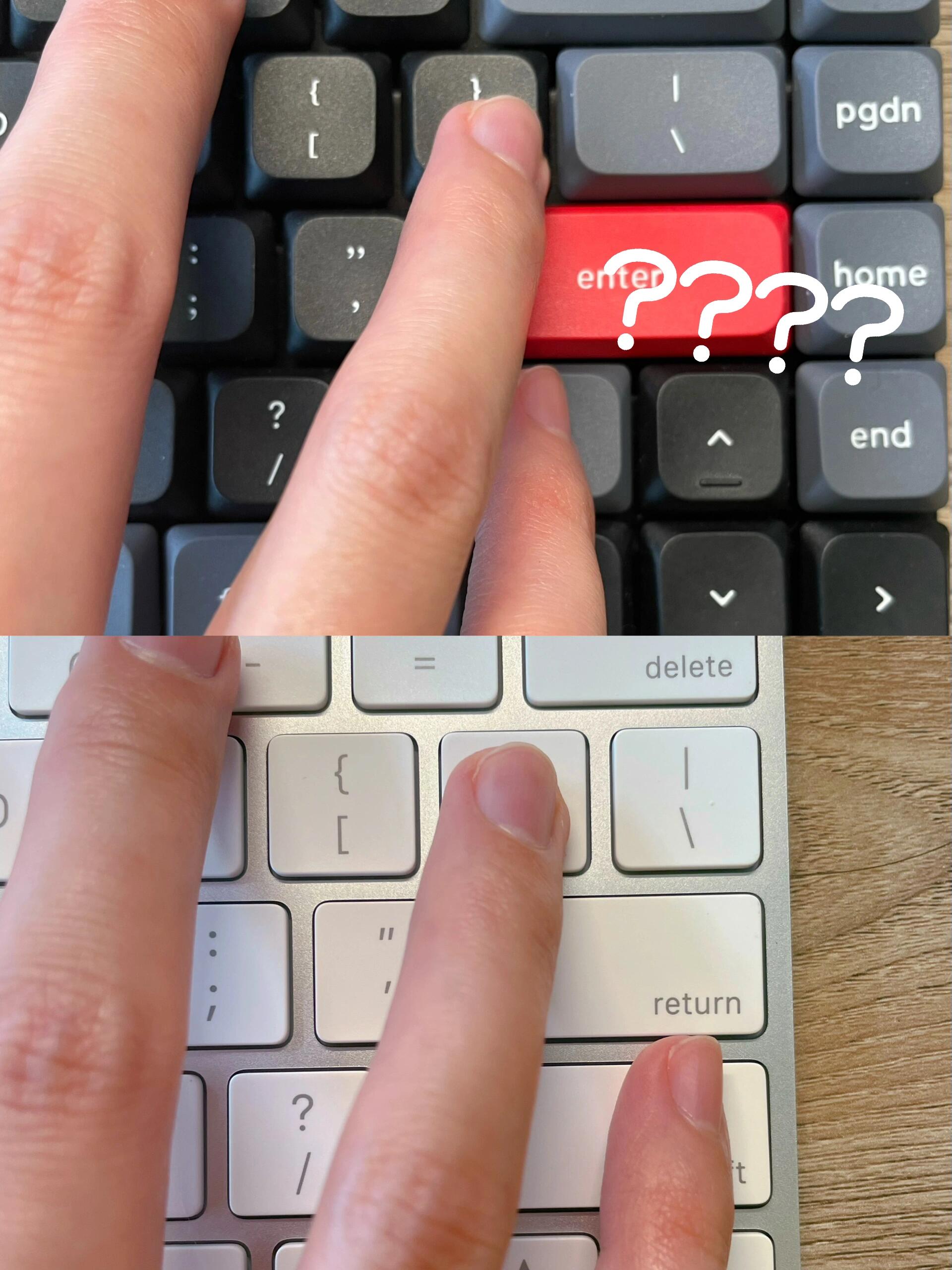 Anti-User Design Issues with 75% Keyboards Compared to Mac Magic Keyboard