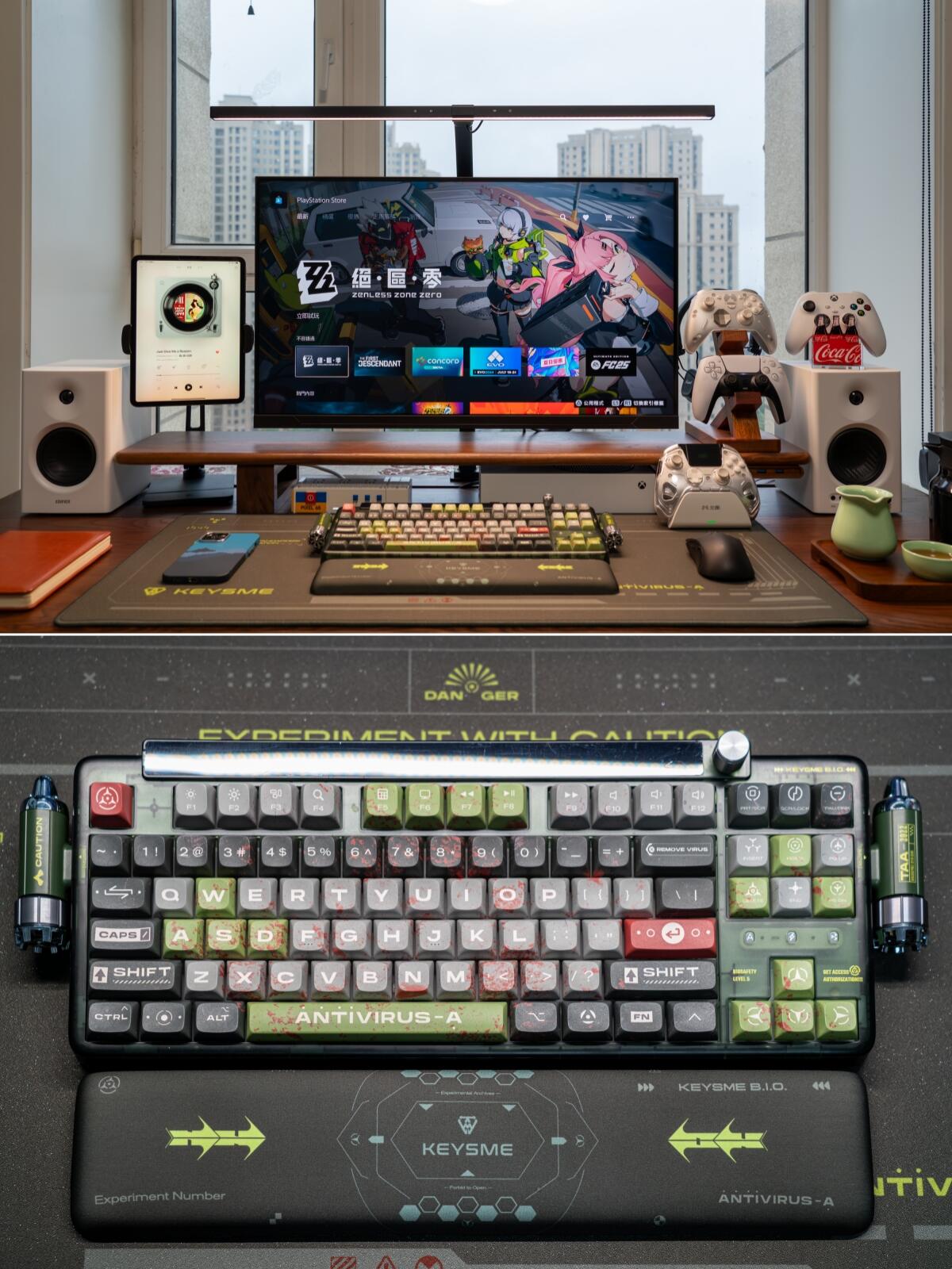 Rainy Day Indoor Gaming and Relaxation: Enjoying My New Keyboard