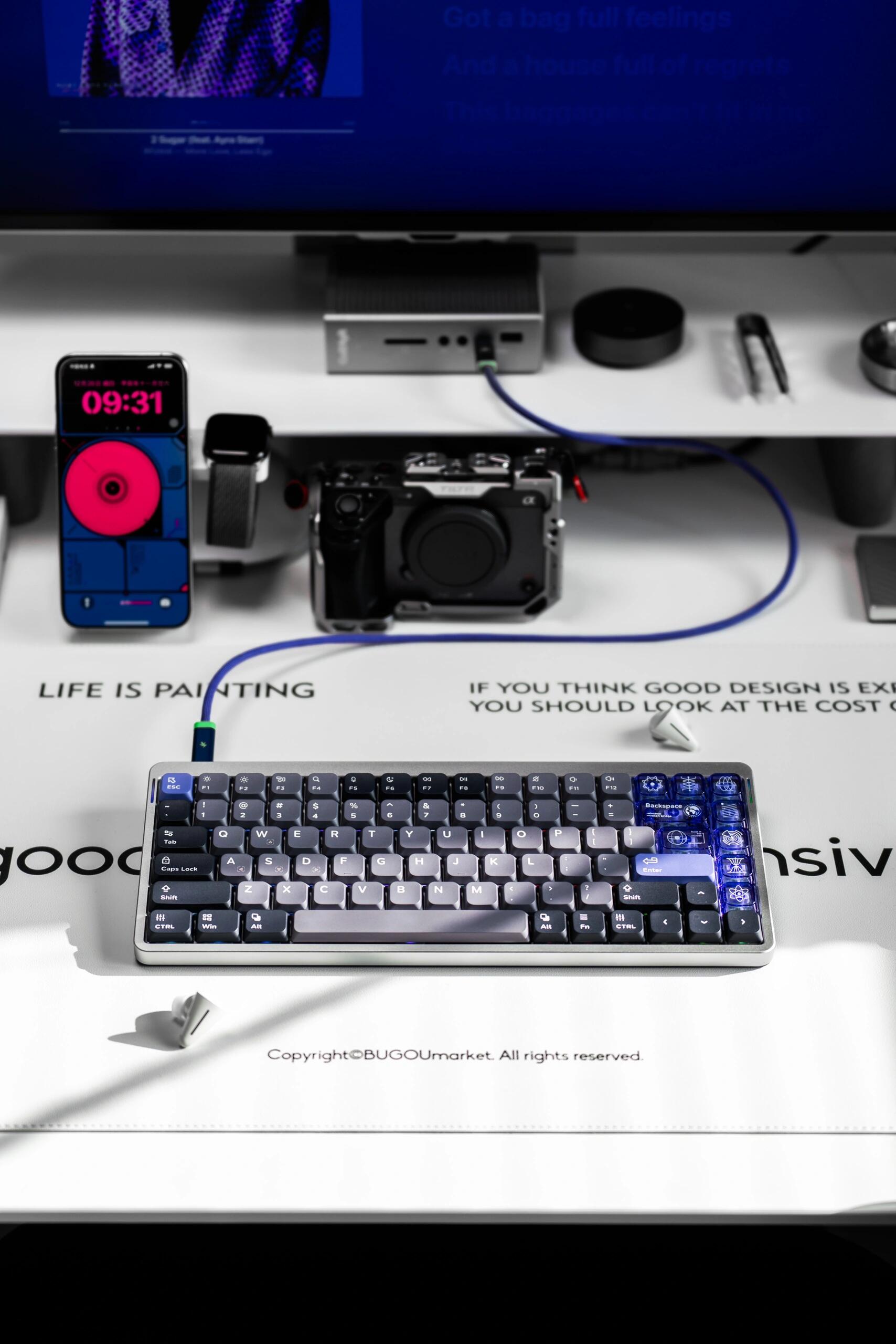 NuPhy Air 75 HE: Compact Keyboard with 8K Polling Rate and Ultra-Low Latency