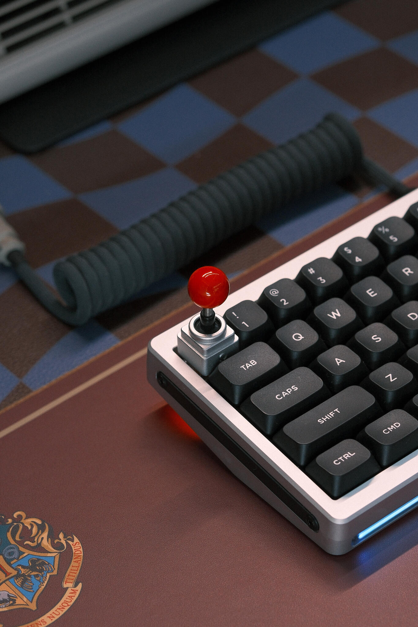 How the Anodized Silver Keyboard with Red Trackpoint Enhances My Work Mood