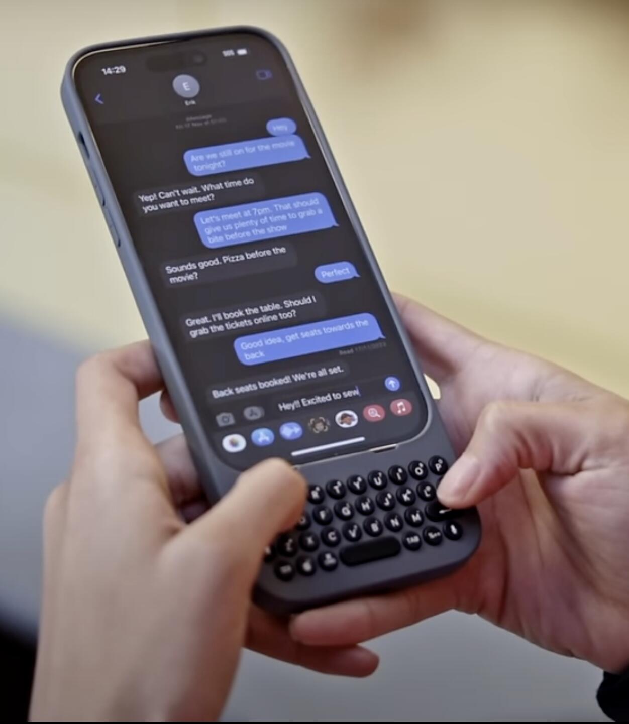 Clicks Creator Keyboard: Enhance Your iPhone with a Physical Keyboard by Clicks Technology