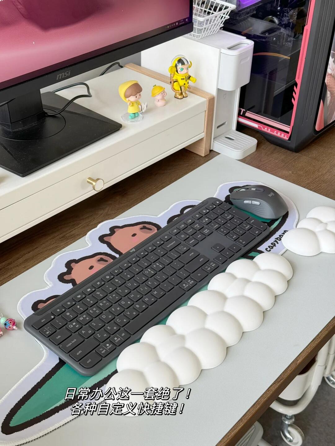 K950 Keyboard and M750 Mouse Combo: Affordable Wireless Alternative to MX Keys