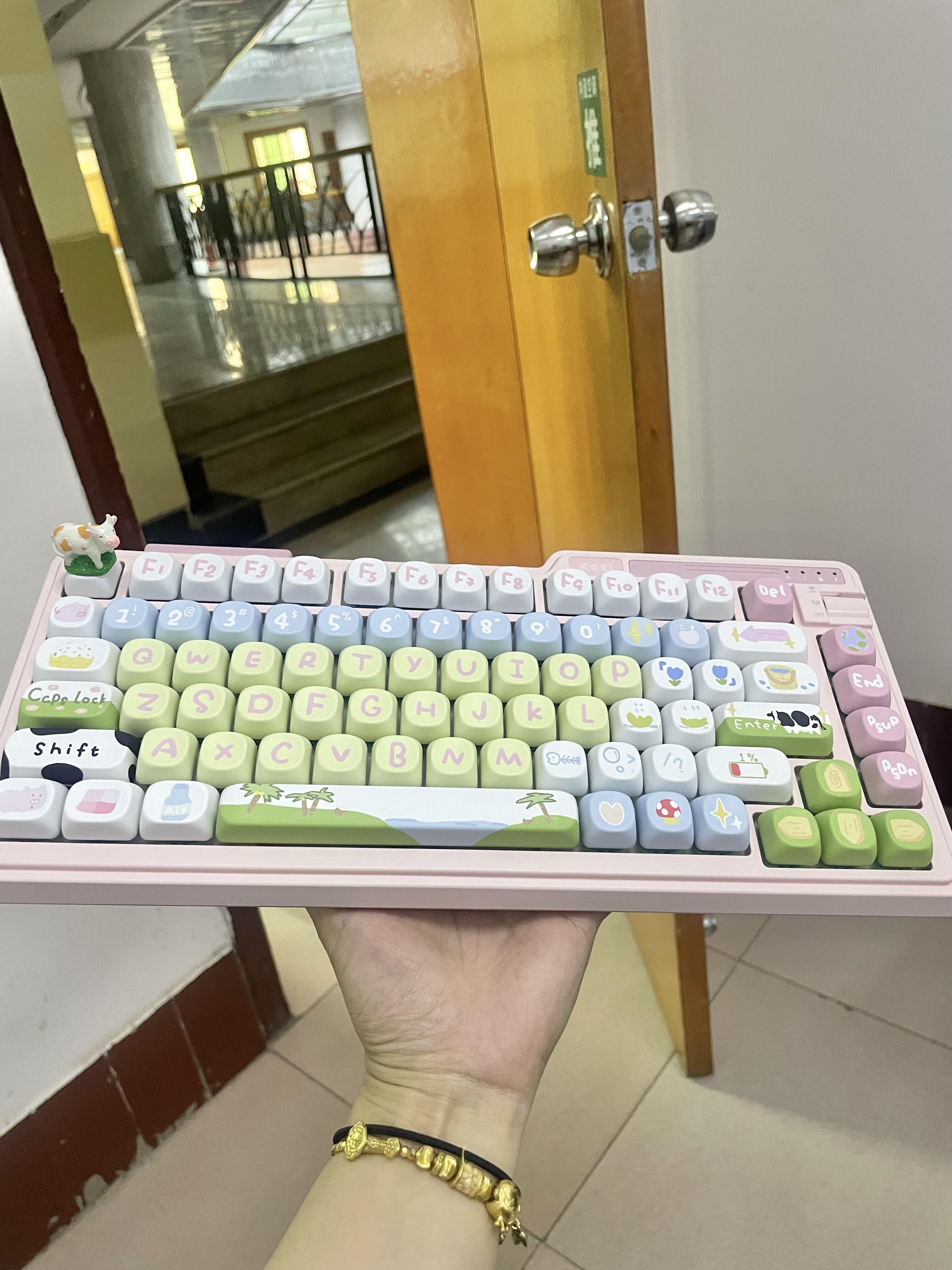 Gifted a Pink Mechanical Keyboard to My Non-Enthusiast Friend