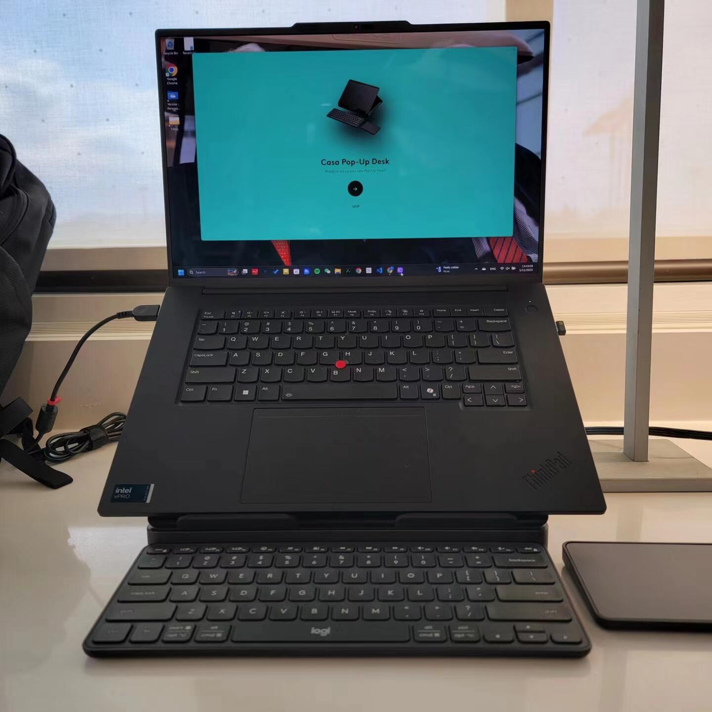 Logitech CASA POP UP Review: Portable Desk Worth Buying for Mobile Work and Students