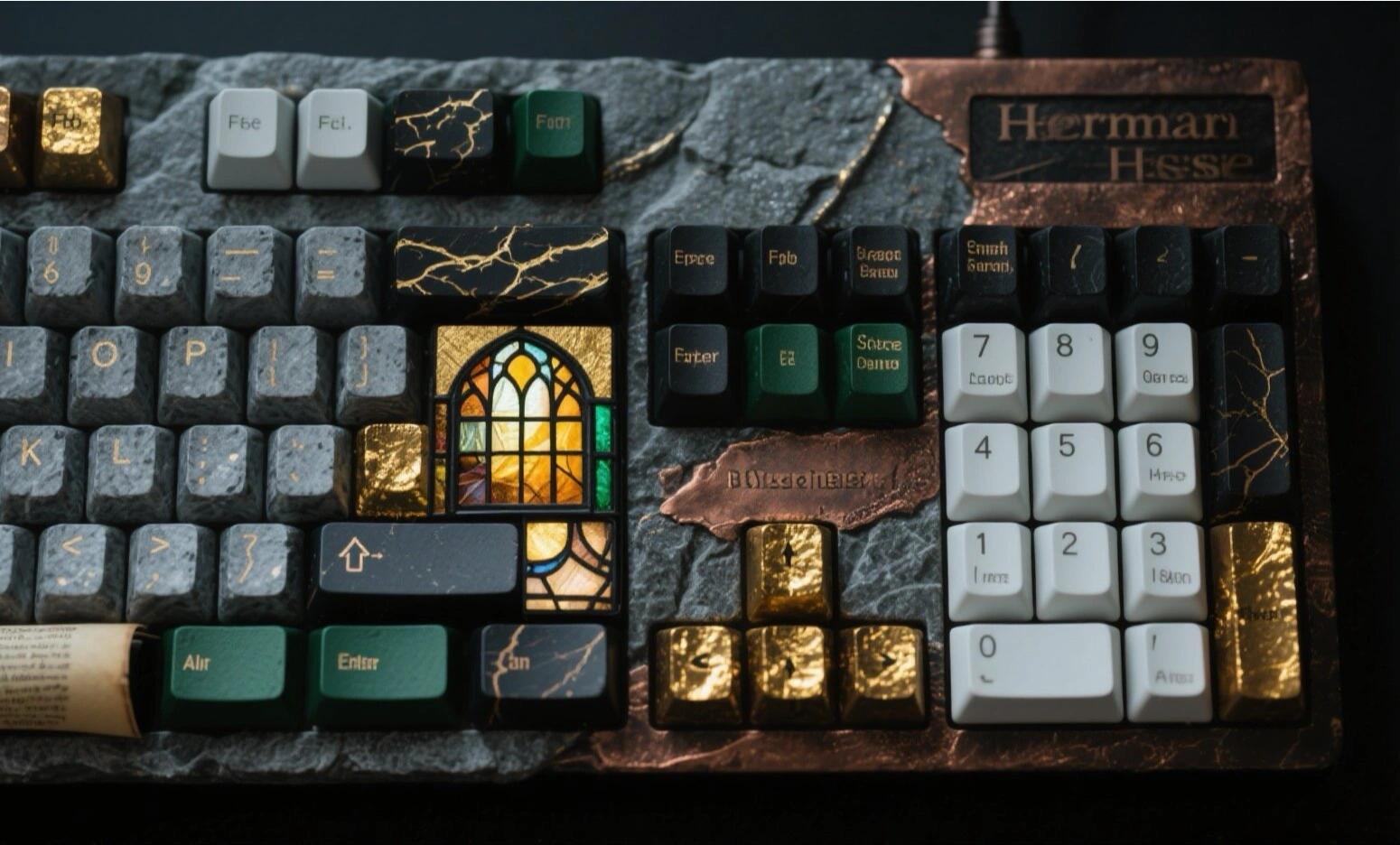 Dawenhao Series Hesse Keycaps: The Philosopher’s Key in the Wasteland