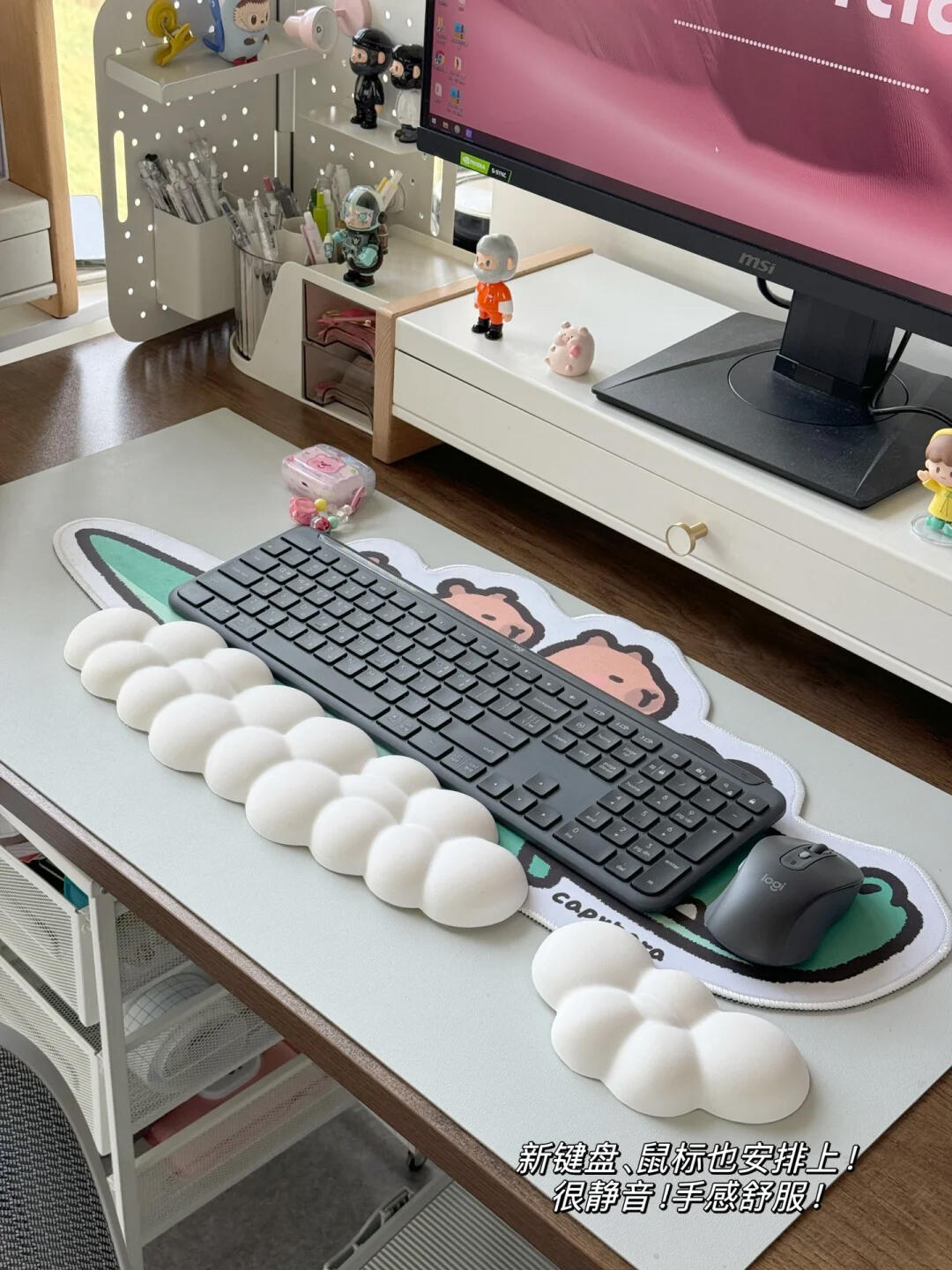 K950 Keyboard and M750 Mouse Combo: Affordable Wireless Alternative to MX Keys
