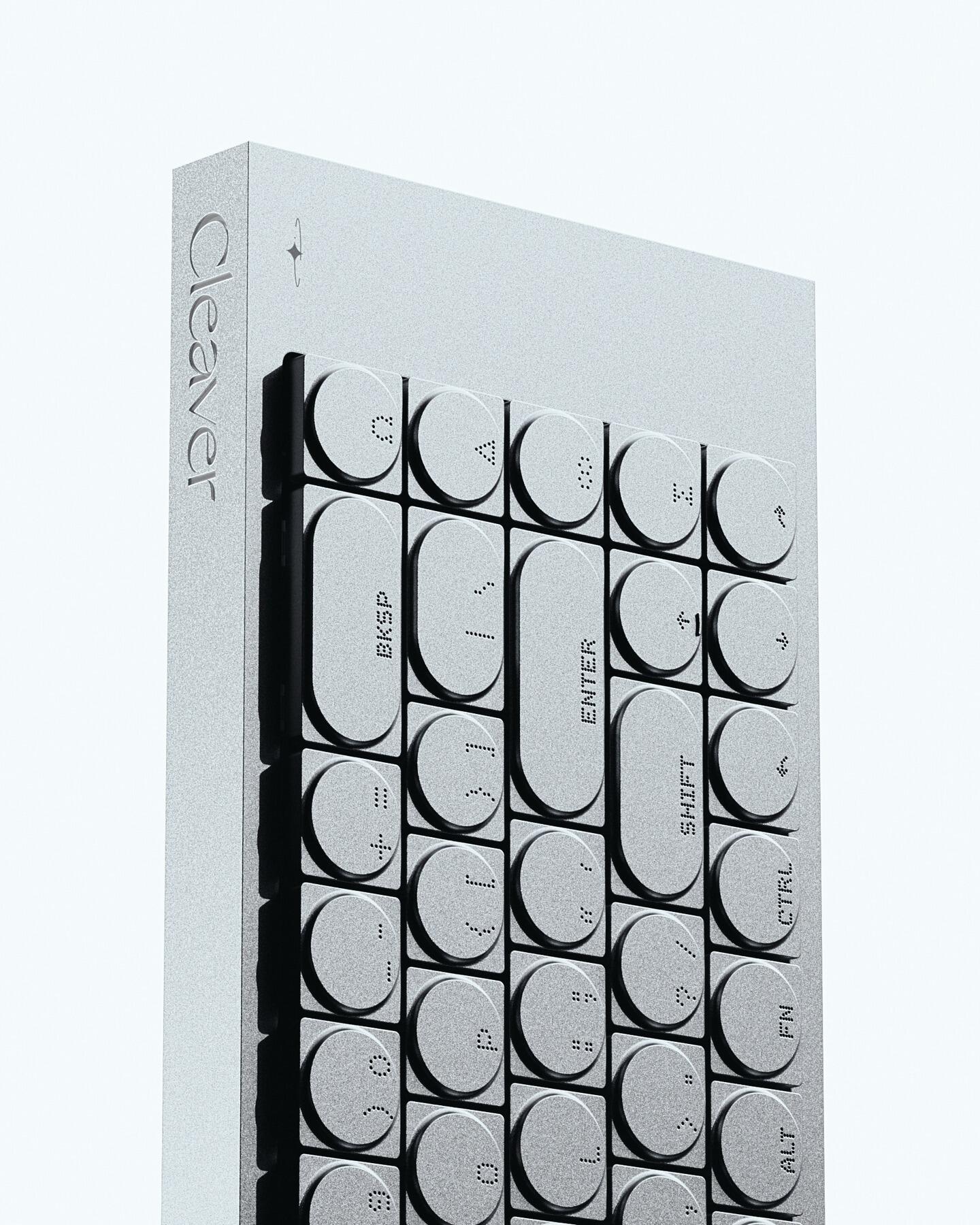 Cleaver Aluminum Mechanical Keyboard: Analog Magnetic Switches & Unibody Design