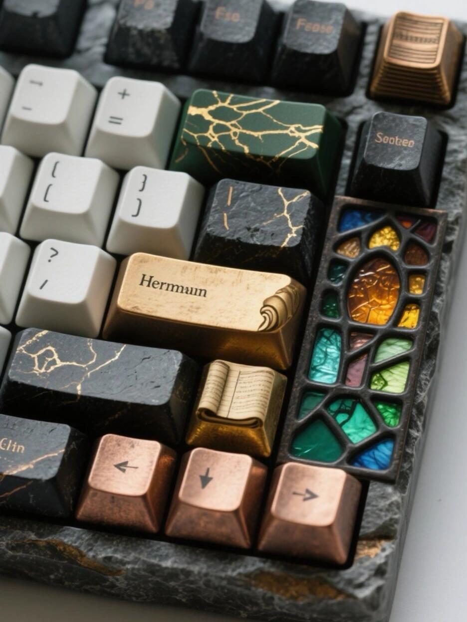 Dawenhao Series Hesse Keycaps: The Philosopher’s Key in the Wasteland