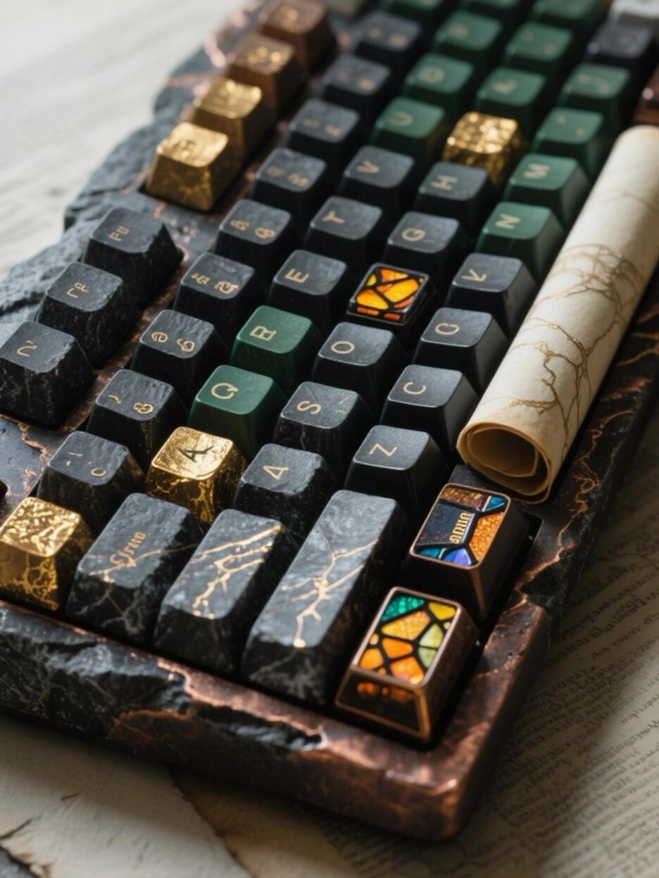 Dawenhao Series Hesse Keycaps: The Philosopher’s Key in the Wasteland