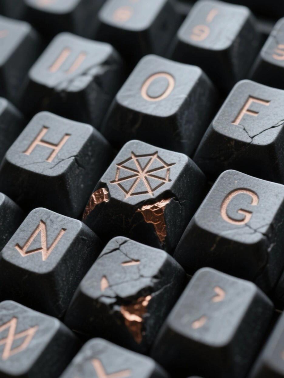 Dawenhao Series Hesse Keycaps: The Philosopher’s Key in the Wasteland