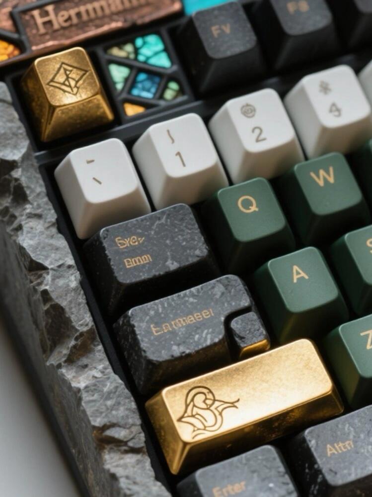 Dawenhao Series Hesse Keycaps: The Philosopher’s Key in the Wasteland